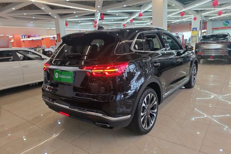 Used Hongqi HS5 2019 2.0T Smart Connect Flagship All-Wheel-Drive Version Rear Right 45 Deg