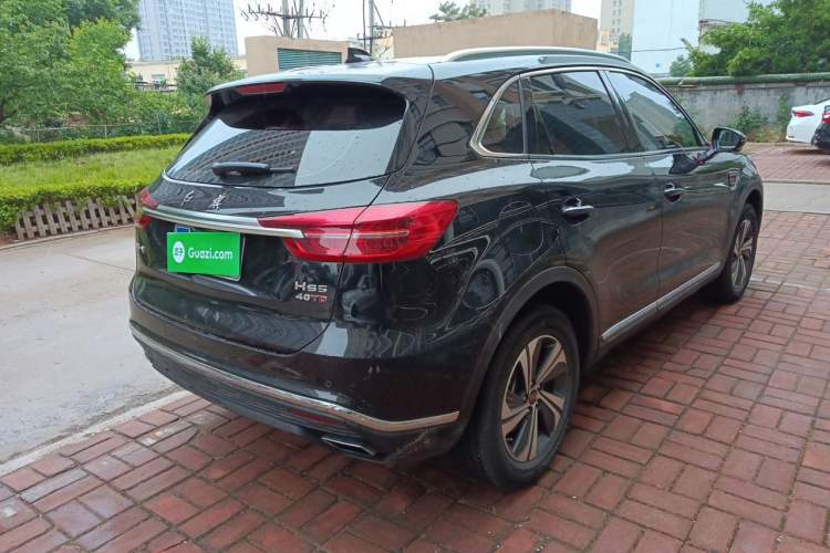 Used Hongqi HS5 2019 2.0T Smart Connect Flagship Edition Rear Right 45 Deg