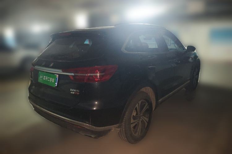 Used Hongqi HS5 2019 2.0T Smart Connect Flagship Edition Rear Right 45 Deg
