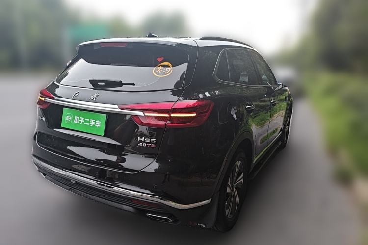 Used Hongqi HS5 2019 2.0T Smart Connect Flagship Edition Rear Right 45 Deg