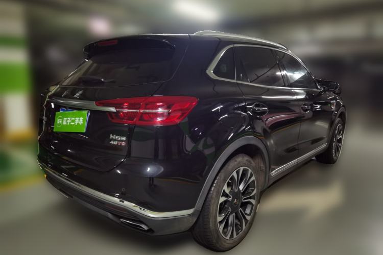 Used Hongqi HS5 2019 2.0T Smart Connect Flagship All-Wheel-Drive Version Rear Right 45 Deg