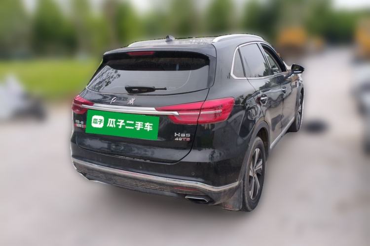 Used Hongqi HS5 2019 2.0T Smart Connect Flagship Edition Rear Right 45 Deg