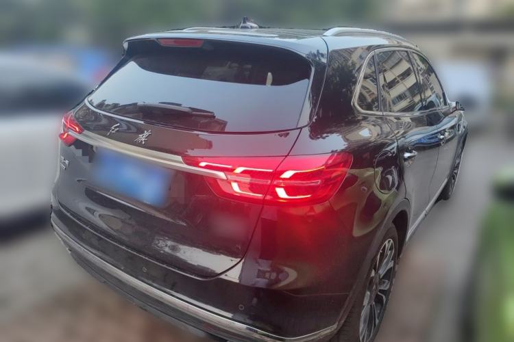 Used Hongqi HS5 2019 2.0T Smart Connect Flagship All-Wheel-Drive Version Rear Right 45 Deg