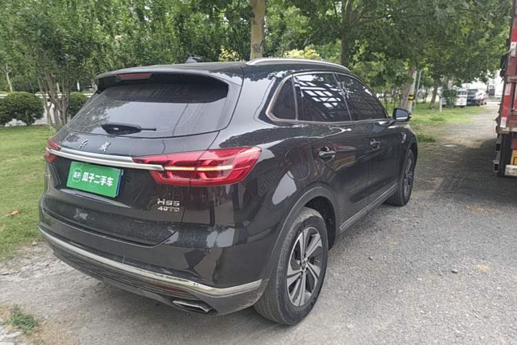 Used Hongqi HS5 2019 2.0T Smart Connect Flagship Edition Rear Right 45 Deg
