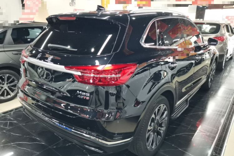 Used Hongqi HS5 2019 2.0T Smart Connect Flagship All-Wheel-Drive Version Rear Right 45 Deg