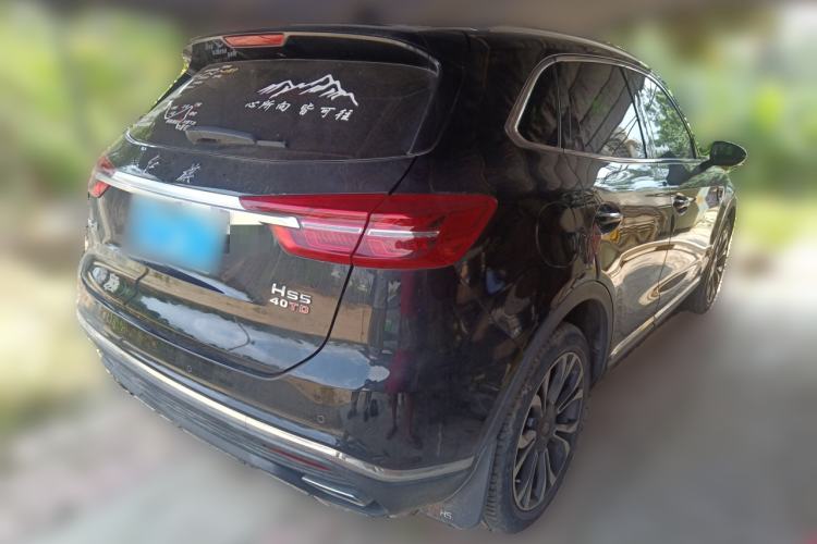 Used Hongqi HS5 2019 2.0T Smart Connect Flagship All-Wheel-Drive Version Rear Right 45 Deg