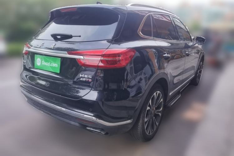 Used Hongqi HS5 2019 2.0T Smart Connect Flagship All-Wheel-Drive Version Rear Right 45 Deg