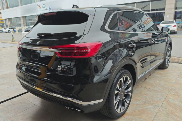 Used Hongqi HS5 2019 2.0T Smart Connect Flagship All-Wheel-Drive Version Rear Right 45 Deg