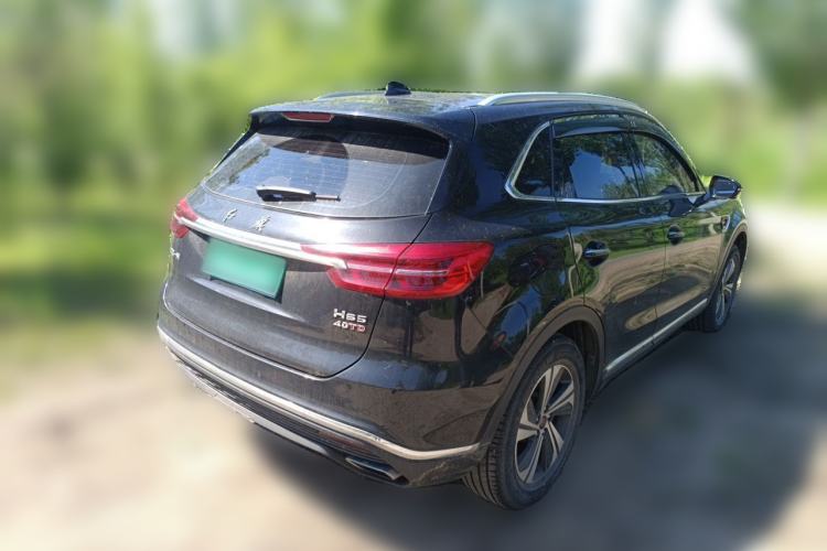 Used Hongqi HS5 2019 2.0T Smart Connect Flagship Edition Rear Right 45 Deg