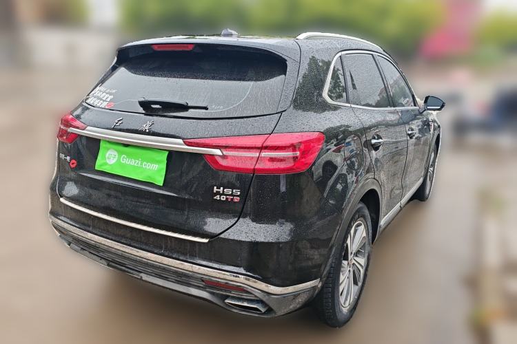 Used Hongqi HS5 2019 2.0T Smart Connect Flagship Edition Rear Right 45 Deg