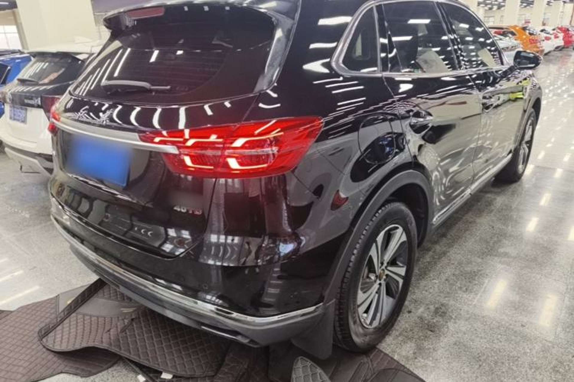 Used Hongqi HS5 2019 2.0T Smart Connect Flagship Edition Rear Right 45 Deg