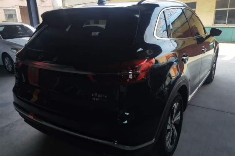 Used Hongqi HS5 2019 2.0T Smart Connect Flagship Edition Rear Right 45 Deg