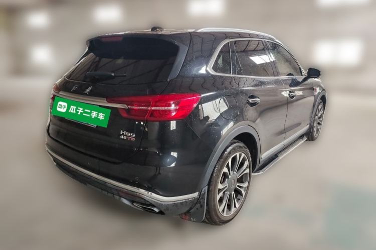 Used Hongqi HS5 2019 2.0T Smart Connect Flagship All-Wheel-Drive Version Rear Right 45 Deg