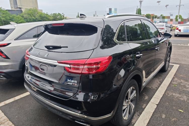 Used Hongqi HS5 2019 2.0T Smart Connect Flagship Edition Rear Right 45 Deg