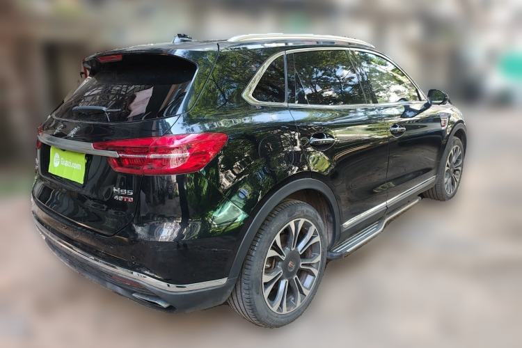 Used Hongqi HS5 2019 2.0T Smart Connect Flagship All-Wheel-Drive Version Rear Right 45 Deg