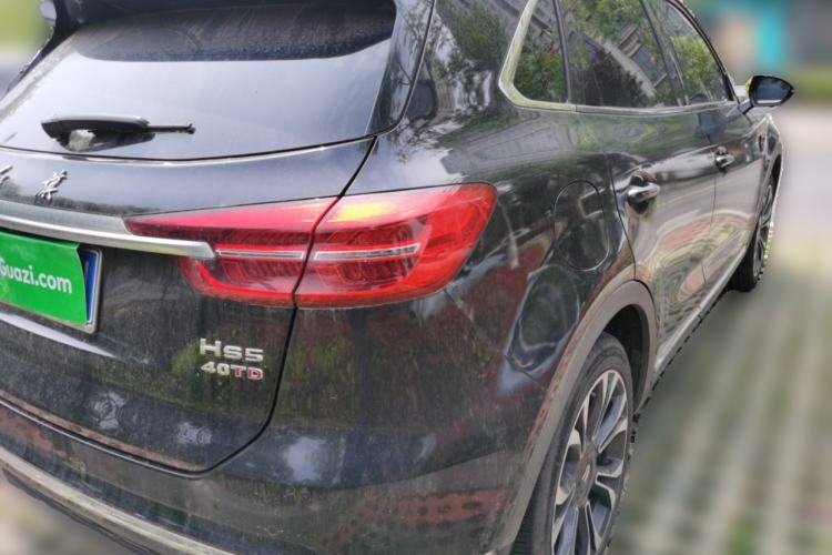 Used Hongqi HS5 2019 2.0T Smart Connect Flagship All-Wheel-Drive Version Rear Right 45 Deg