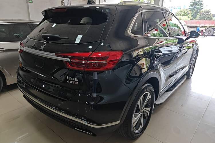 Used Hongqi HS5 2019 2.0T Smart Connect Flagship Edition Rear Right 45 Deg