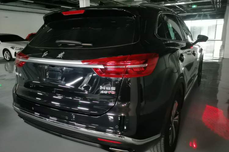 Used Hongqi HS5 2019 2.0T Smart Connect Flagship Edition Rear Right 45 Deg
