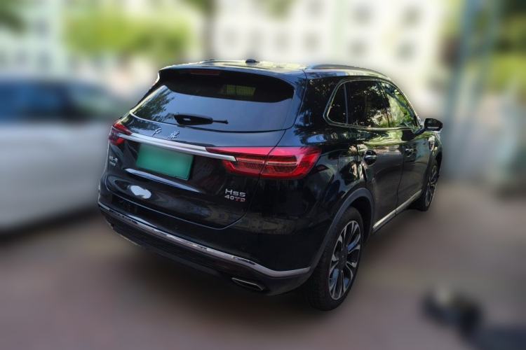 Used Hongqi HS5 2019 2.0T Smart Connect Flagship All-Wheel-Drive Version Rear Right 45 Deg