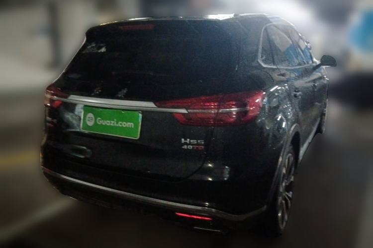 Used Hongqi HS5 2019 2.0T Smart Connect Flagship All-Wheel-Drive Version Rear Right 45 Deg