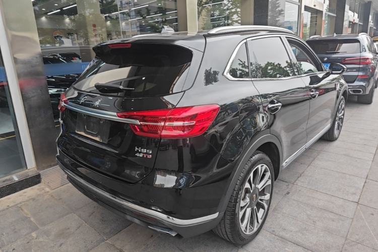 Used Hongqi HS5 2019 2.0T Smart Connect Flagship Edition Rear Right 45 Deg