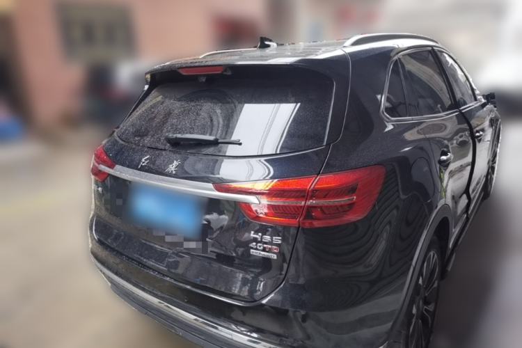 Used Hongqi HS5 2019 2.0T Smart Connect Flagship All-Wheel-Drive Version Rear Right 45 Deg