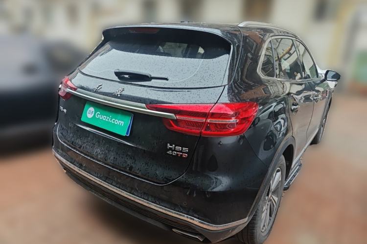 Used Hongqi HS5 2019 2.0T Smart Connect Flagship Edition Rear Right 45 Deg