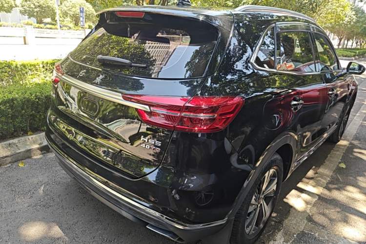Used Hongqi HS5 2019 2.0T Smart Connect Flagship Edition Rear Right 45 Deg