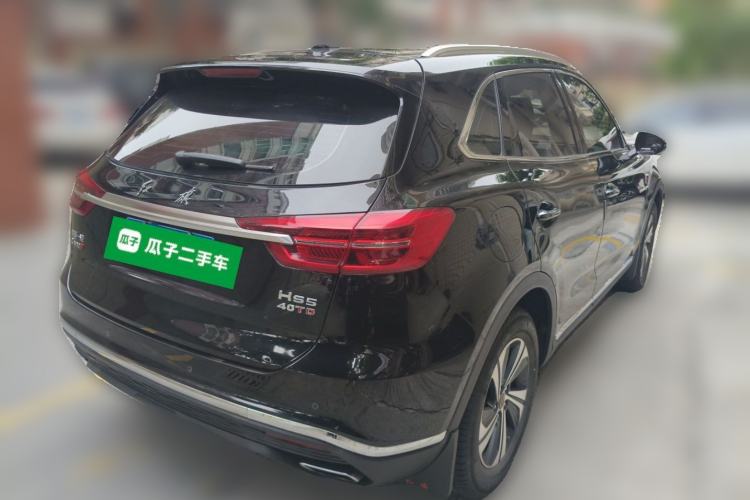 Used Hongqi HS5 2019 2.0T Smart Connect Flagship Edition Rear Right 45 Deg