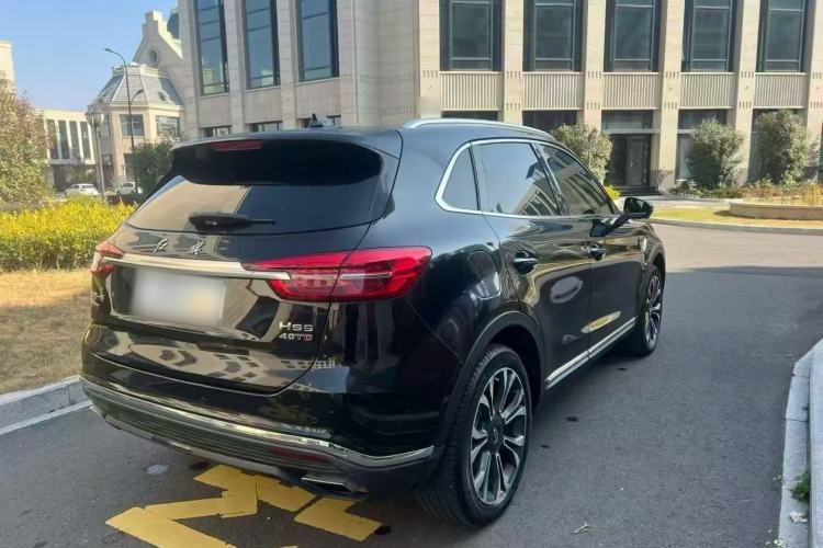 Used Hongqi HS5 2019 2.0T Smart Connect Flagship All-Wheel-Drive Version Rear Right 45 Deg