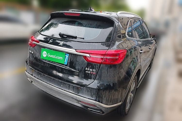 Used Hongqi HS5 2019 2.0T Smart Connect Flagship Edition Rear Right 45 Deg
