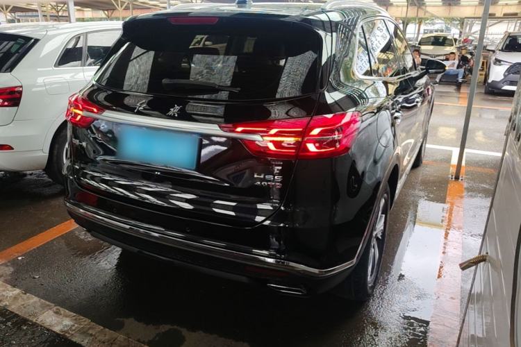 Used Hongqi HS5 2019 2.0T Smart Connect Flagship Edition Rear Right 45 Deg