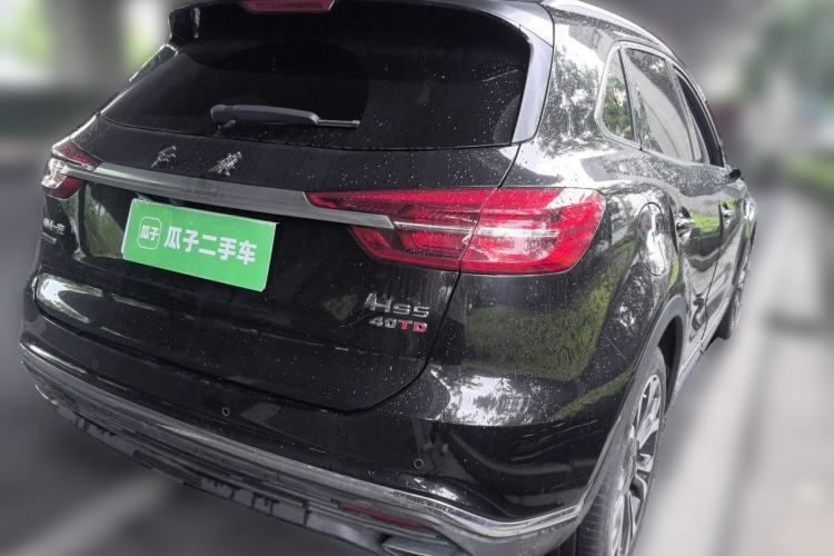 Used Hongqi HS5 2019 2.0T Smart Connect Flagship All-Wheel-Drive Version Rear Right 45 Deg
