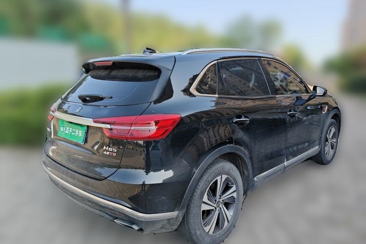 Used Hongqi HS5 2019 2.0T Smart Connect Flagship Edition Rear Right 45 Deg