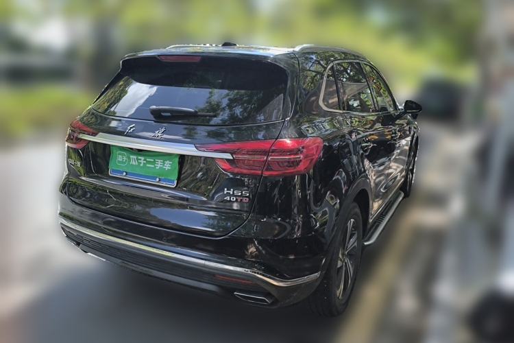 Used Hongqi HS5 2019 2.0T Smart Connect Flagship Edition Rear Right 45 Deg