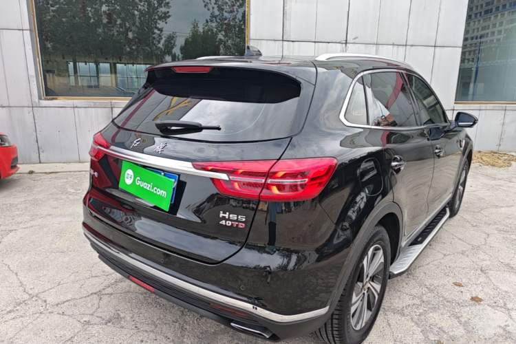 Used Hongqi HS5 2019 2.0T Smart Connect Flagship Edition Rear Right 45 Deg
