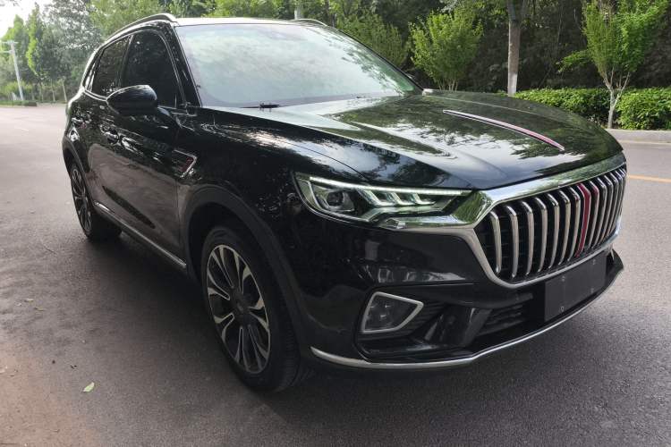 Used Hongqi HS5 2019 2.0T Smart Connect Flagship All-Wheel-Drive Version Rear Right 45 Deg