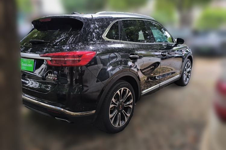 Used Hongqi HS5 2019 2.0T Smart Connect Flagship All-Wheel-Drive Version Rear Right 45 Deg