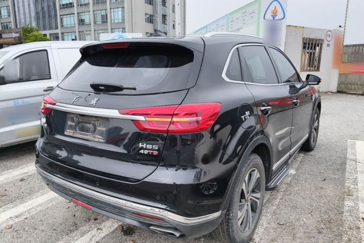Used Hongqi HS5 2019 2.0T Smart Connect Flagship Edition Rear Right 45 Deg