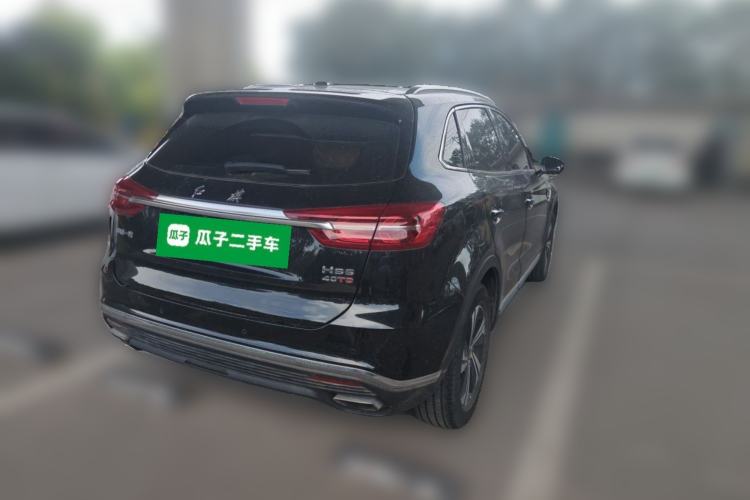 Used Hongqi HS5 2019 2.0T Smart Connect Flagship Edition Rear Right 45 Deg