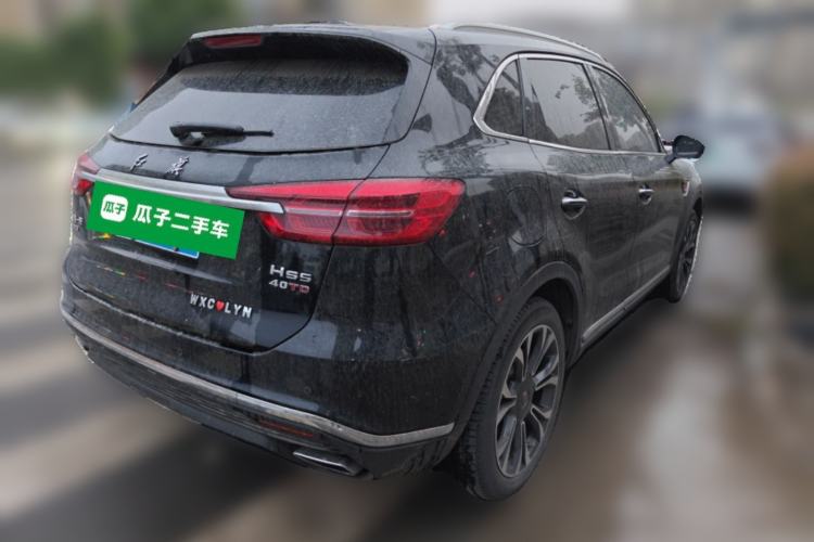 Used Hongqi HS5 2019 2.0T Smart Connect Flagship All-Wheel-Drive Version Rear Right 45 Deg