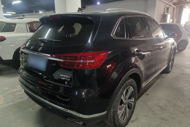 Used Hongqi HS5 2019 2.0T Smart Connect Flagship Edition Rear Right 45 Deg