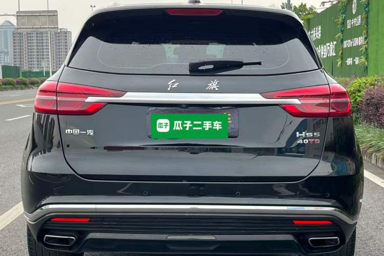 Used Hongqi HS5 2019 2.0T Smart Connect Flagship Edition Rear