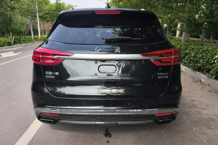 Used Hongqi HS5 2019 2.0T Smart Connect Flagship All-Wheel-Drive Version Rear