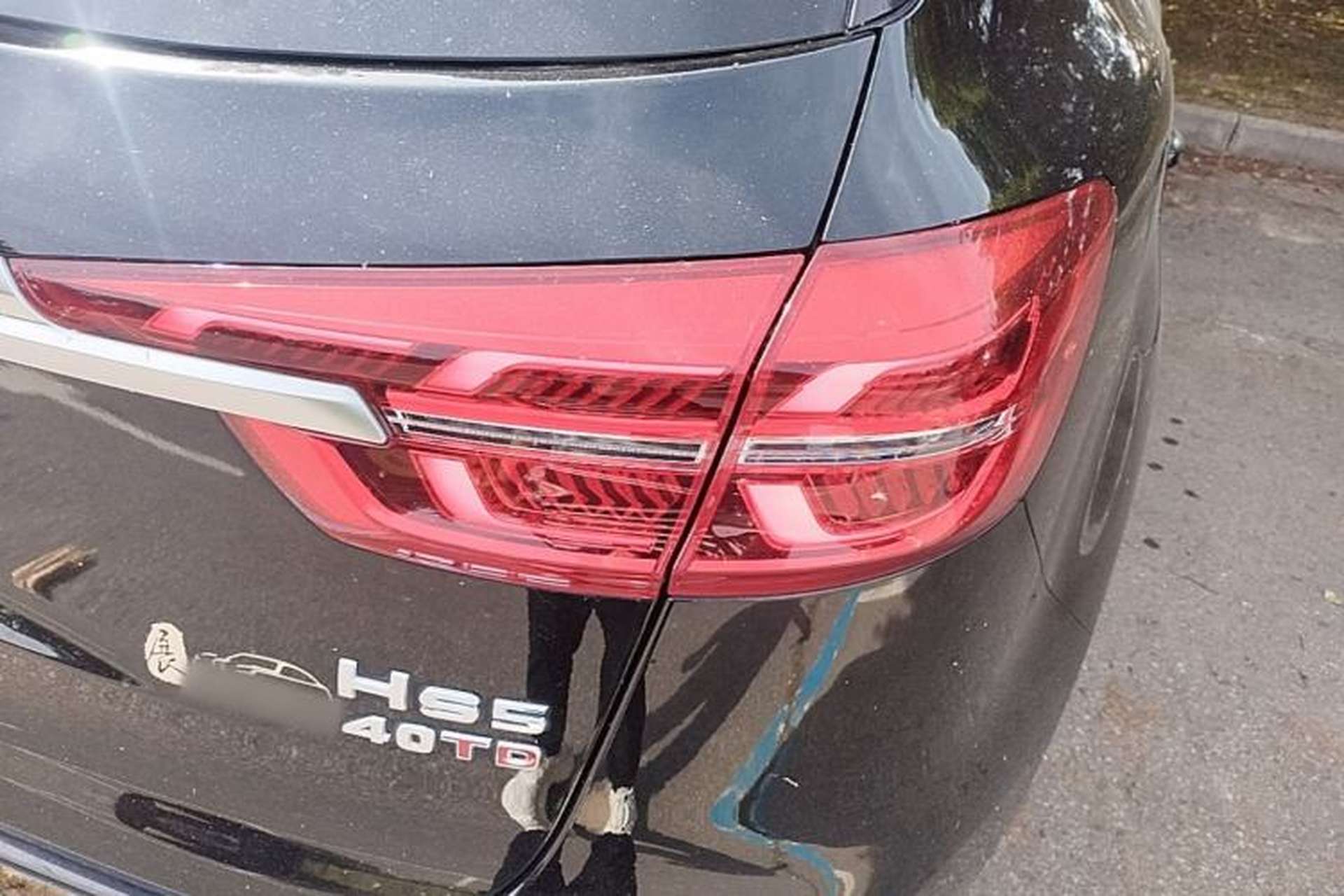 Used Hongqi HS5 2019 2.0T Smart Connect Flagship All-Wheel-Drive Version Right Rear Taillight