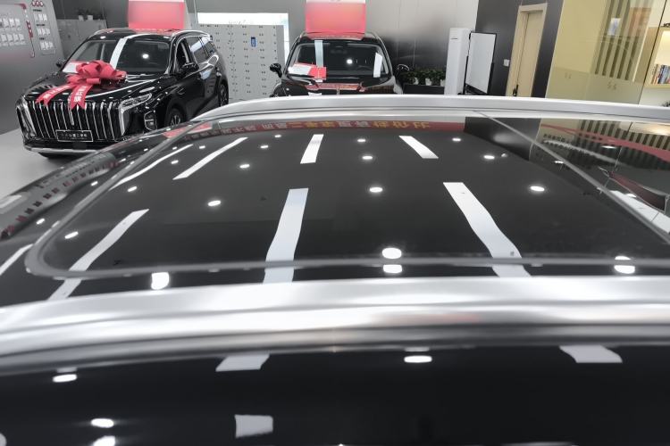 Used Hongqi HS5 2019 2.0T Smart Connect Flagship All-Wheel-Drive Version Roof
