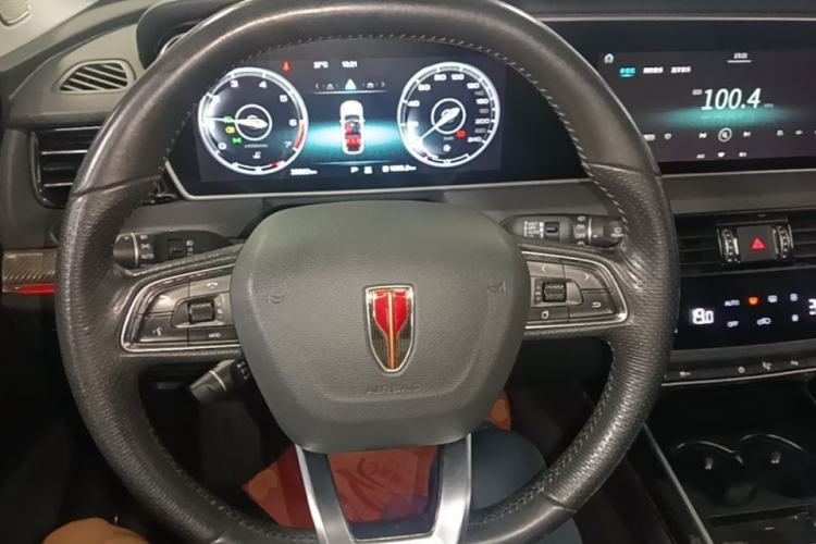 Used Hongqi HS5 2019 2.0T Smart Connect Flagship All-Wheel-Drive Version Steering Wheel