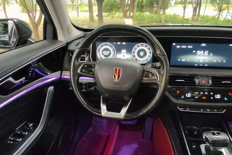 Used Hongqi HS5 2019 2.0T Smart Connect Flagship All-Wheel-Drive Version Steering Wheel
