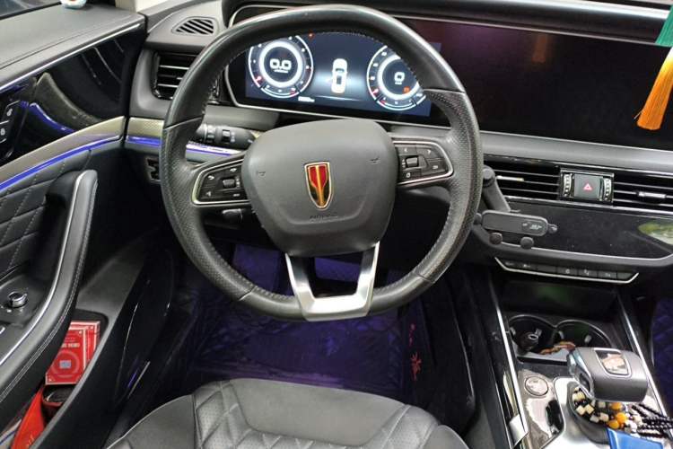 Used Hongqi HS5 2019 2.0T Smart Connect Flagship All-Wheel-Drive Version Steering Wheel