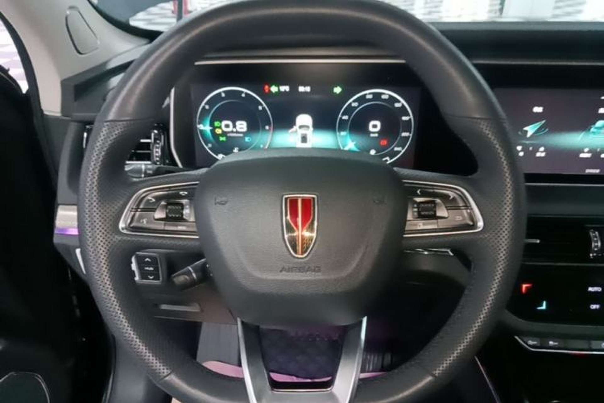 Used Hongqi HS5 2019 2.0T Smart Connect Flagship All-Wheel-Drive Version Steering Wheel